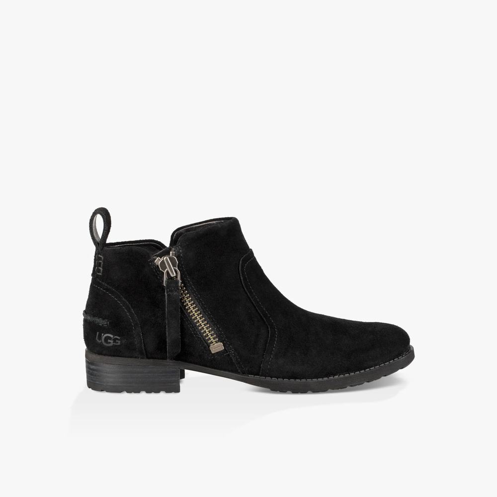 Bottine UGG Aureo Femme Noir Soldes 500TUEZW